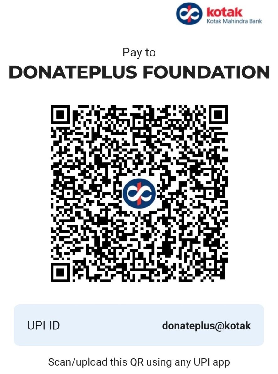 Demo QR code placeholder for donation payment